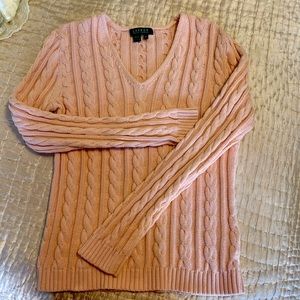 💄Lauren Ralph Lauren cable knit sweater